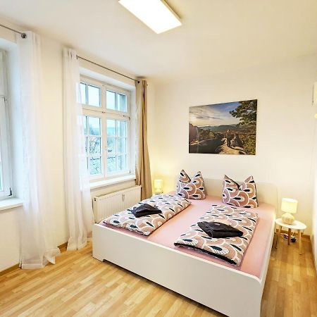 Lichtdurchflutete Helle Wohnung Mit Garten Sauna & Pool - Hw3 Sebnitz Eksteriør bilde