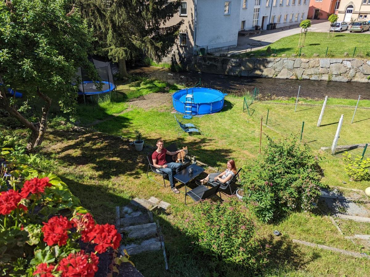 Lichtdurchflutete Helle Wohnung Mit Garten Sauna & Pool - Hw3 Sebnitz Eksteriør bilde