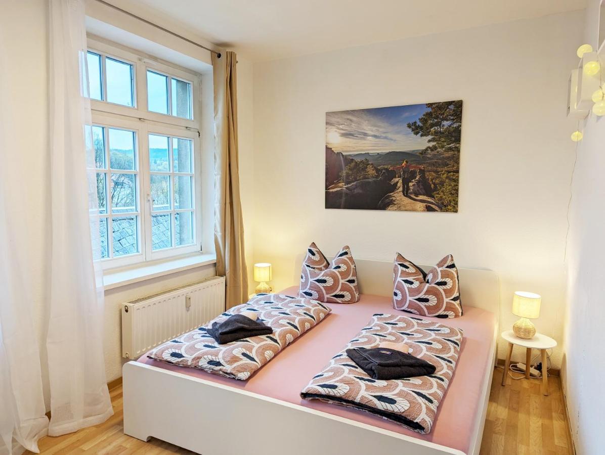 Lichtdurchflutete Helle Wohnung Mit Garten Sauna & Pool - Hw3 Sebnitz Eksteriør bilde
