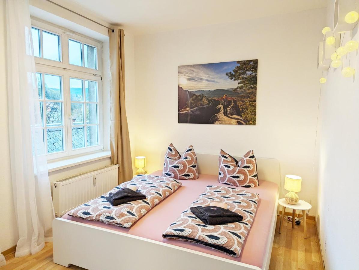 Lichtdurchflutete Helle Wohnung Mit Garten Sauna & Pool - Hw3 Sebnitz Eksteriør bilde
