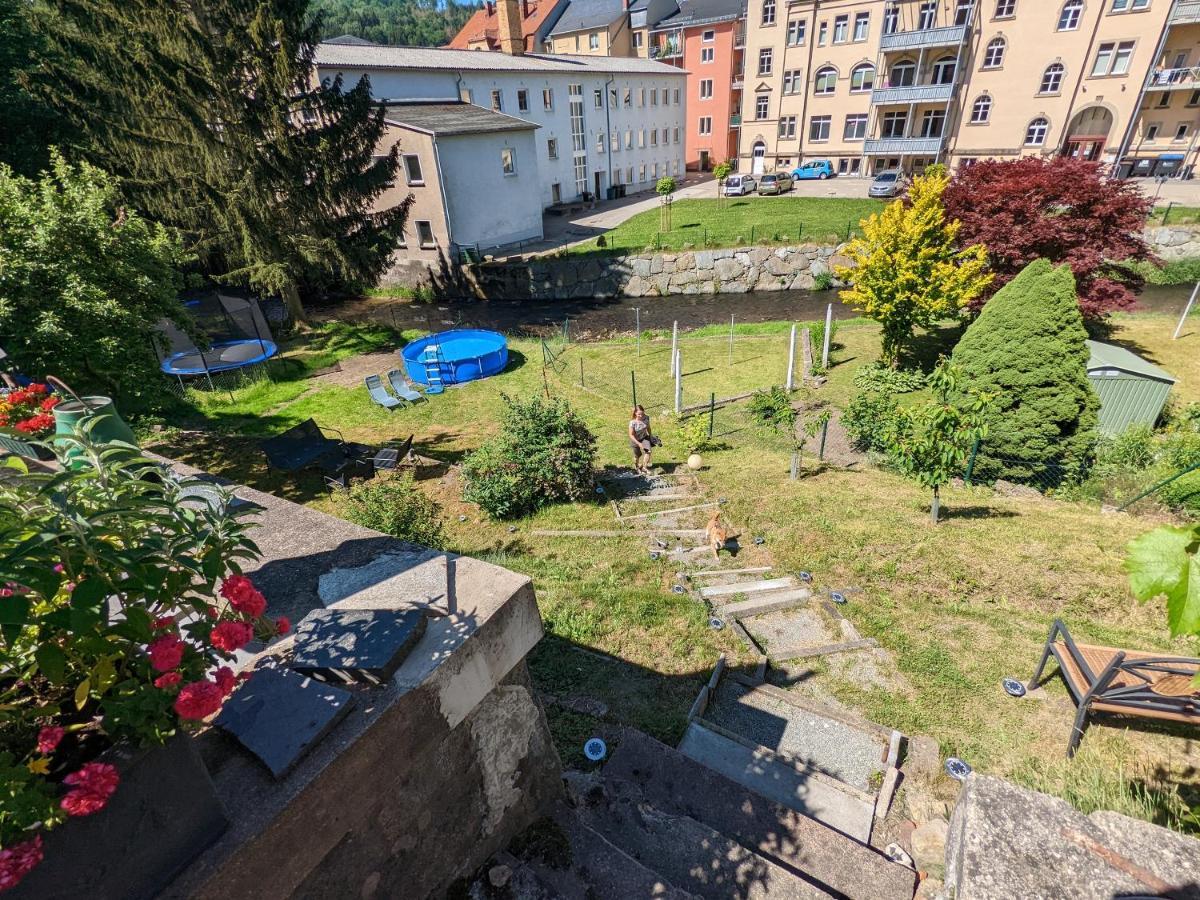 Lichtdurchflutete Helle Wohnung Mit Garten Sauna & Pool - Hw3 Sebnitz Eksteriør bilde