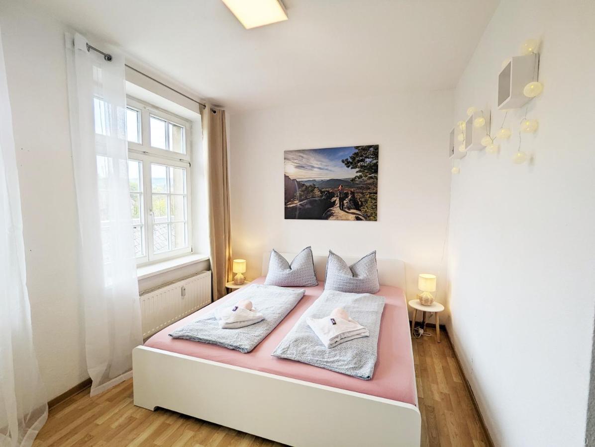 Lichtdurchflutete Helle Wohnung Mit Garten Sauna & Pool - Hw3 Sebnitz Eksteriør bilde